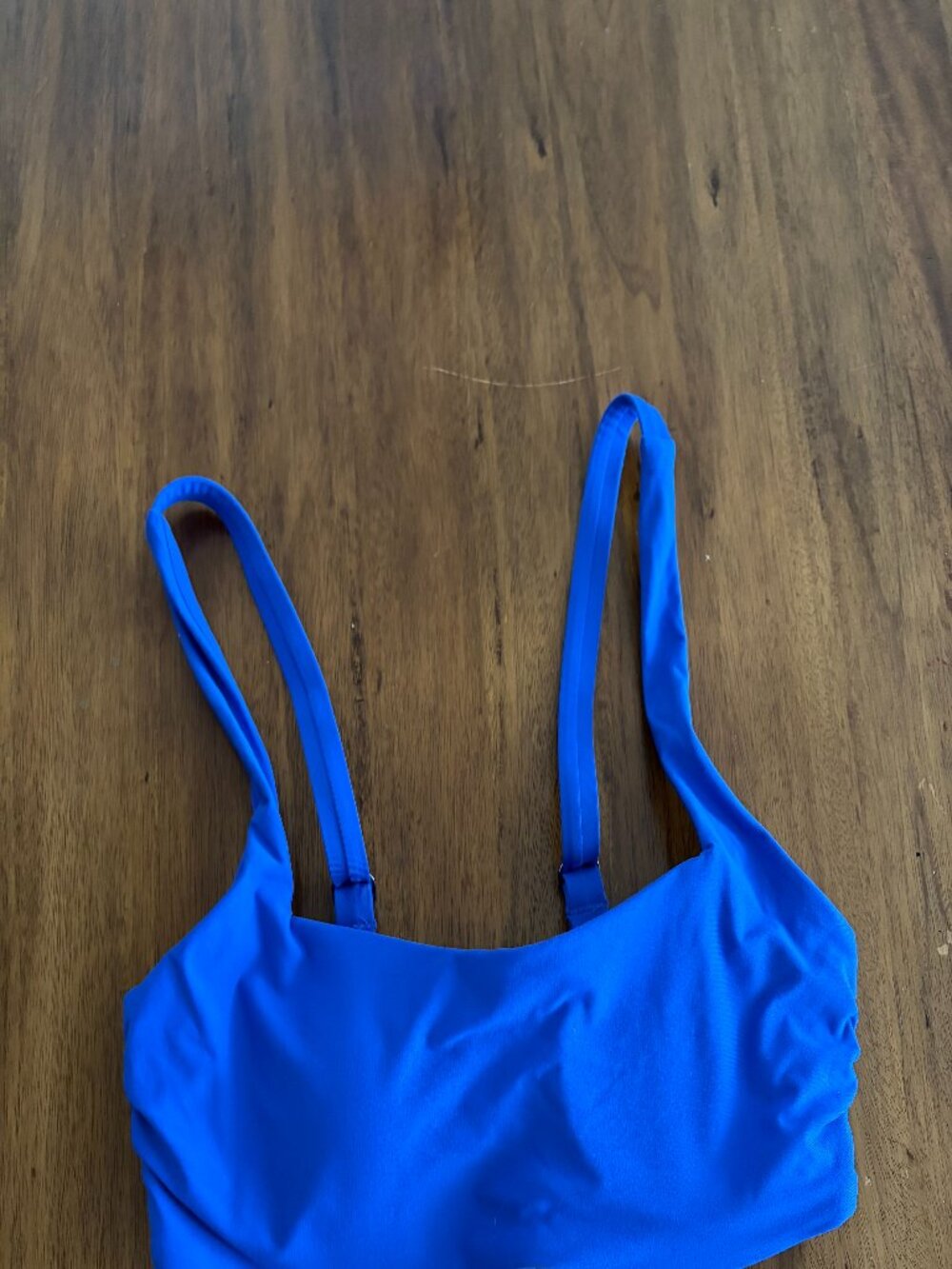 Athleta Blue Bikini Swim Top 32B/C